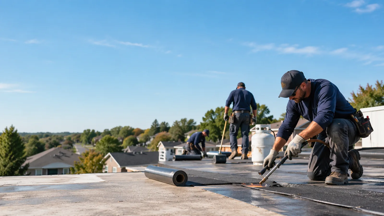 Flat Roof Leak Repair providers in Mccune, KS